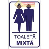 Semn pentru toaleta mixta